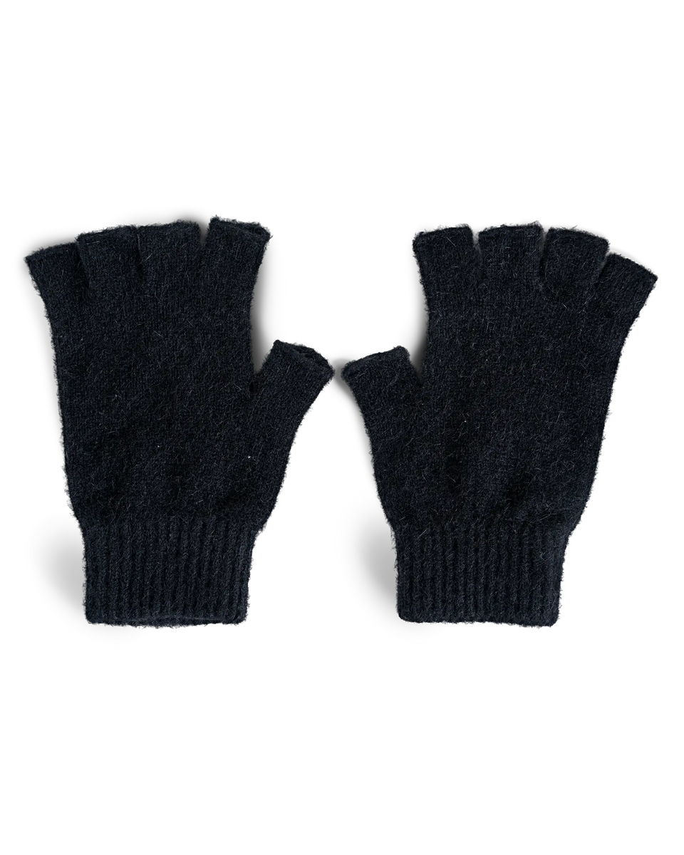 小物 fingerless gloves Fingerless Wool Gloves w/ Leather Palms | Men's (Multiple Colors