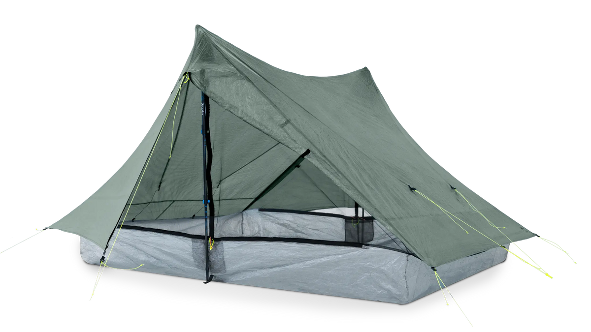 Bargain Triplex Pro Tent - Spruce with a Standard Floor – Zpacks