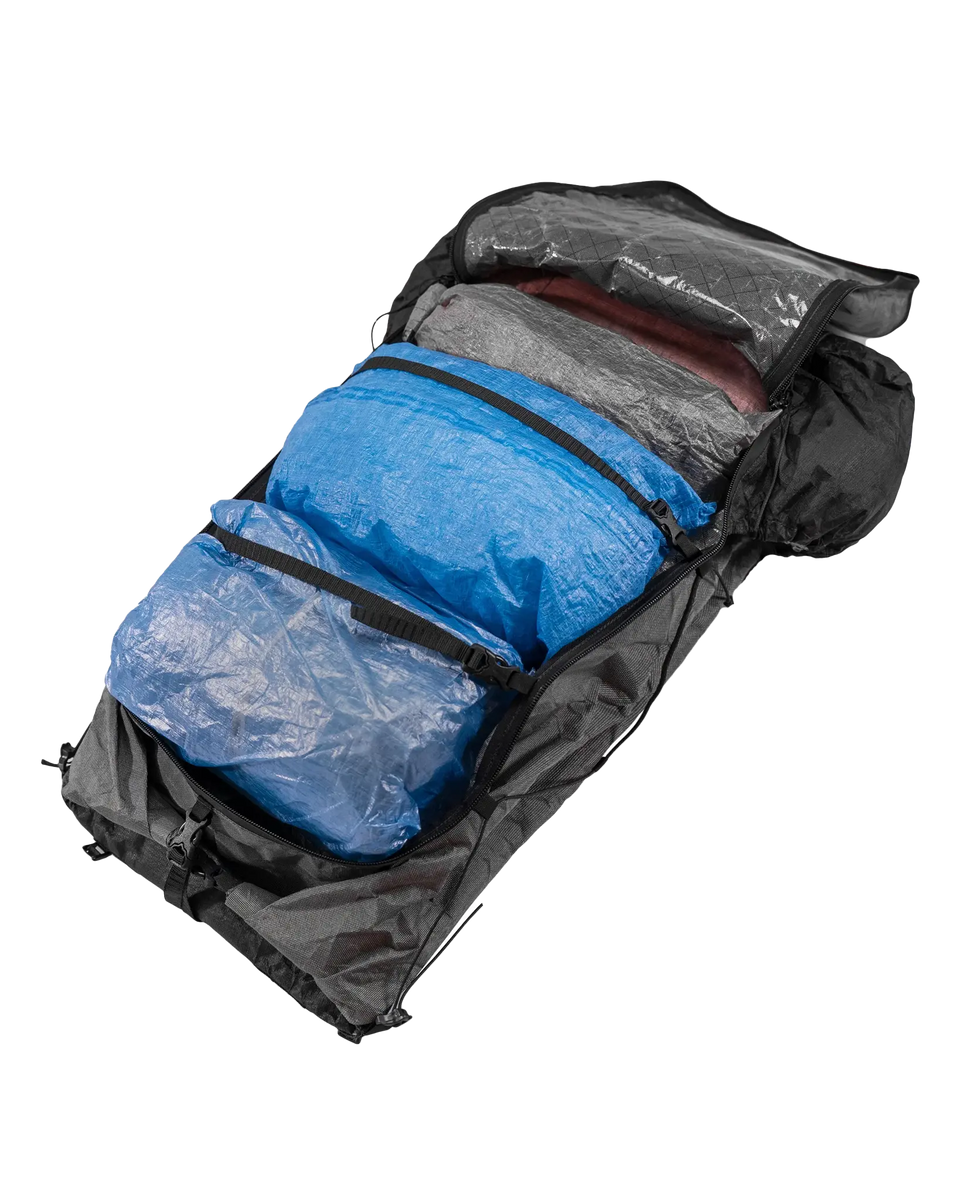 Arc Zip Ultra 62L - Ultralight Hiking Backpack | Zpacks