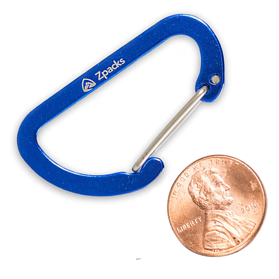 Blue Mini-D Wiregate Carabiner (4 Pack) – Zpacks
