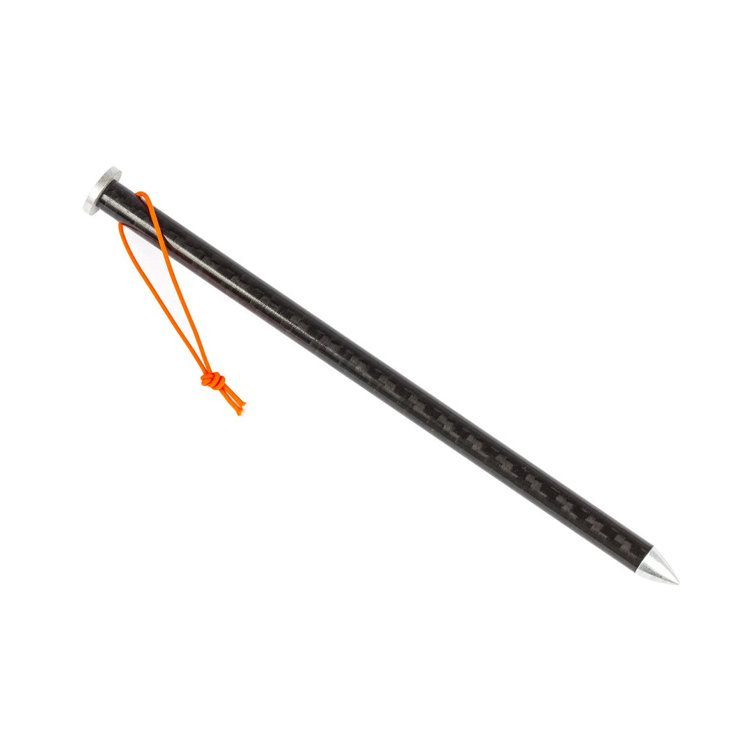 Ultralight 6.4" Carbon Fiber Stake Lightest Backpacking Tent Stake