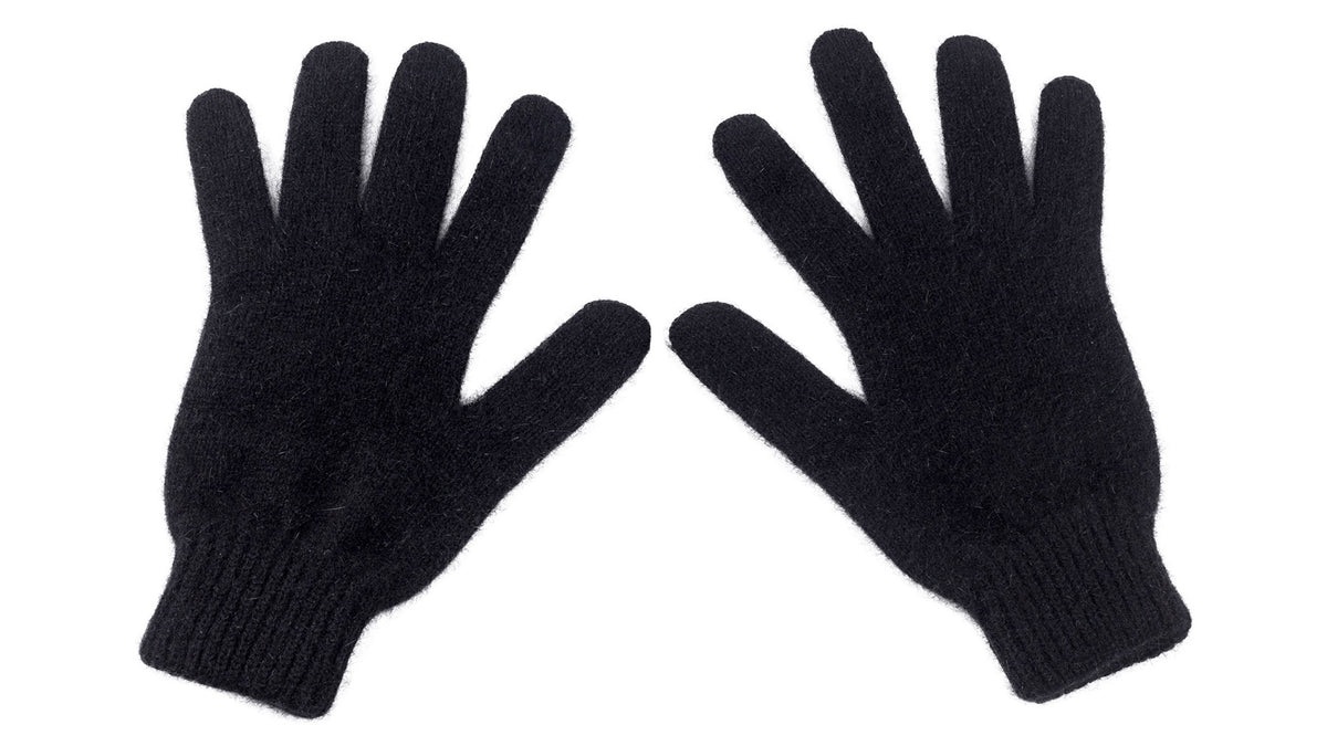 Women's Knit Winter Wool Gloves w/ Fur lining Thermal Insulated Warm Gloves