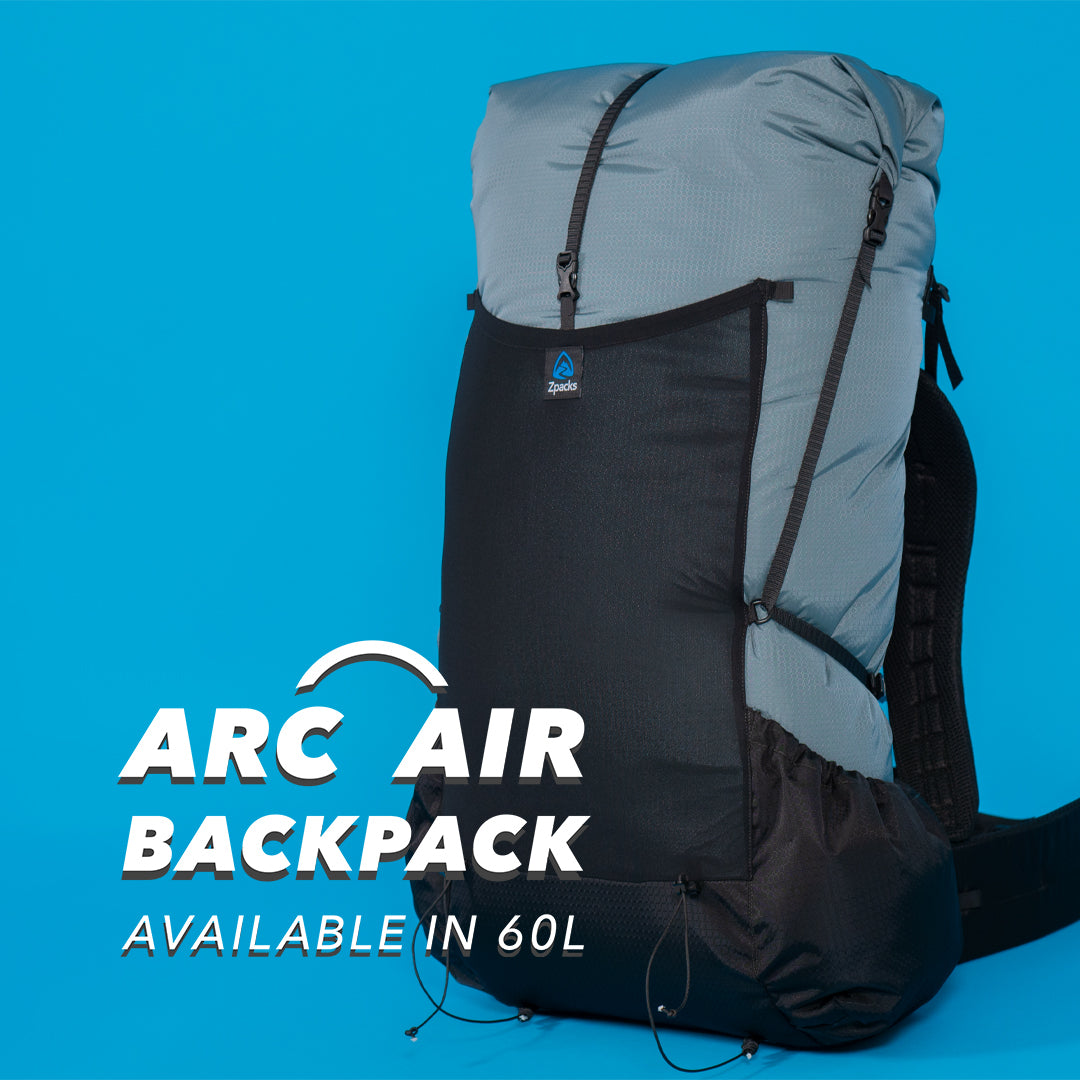 Introducing Arc Air ROBIC 60L Backpack Zpacks