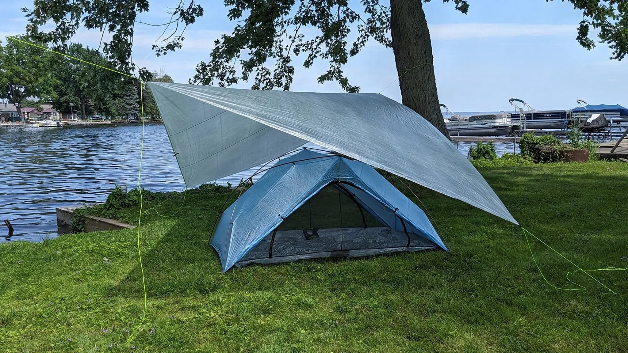 Big Ass Camp Tarp - 10' x 13' Shelter | Zpacks Big Ass Camp Tarp - 10' x 13' Shelter | Zpacks