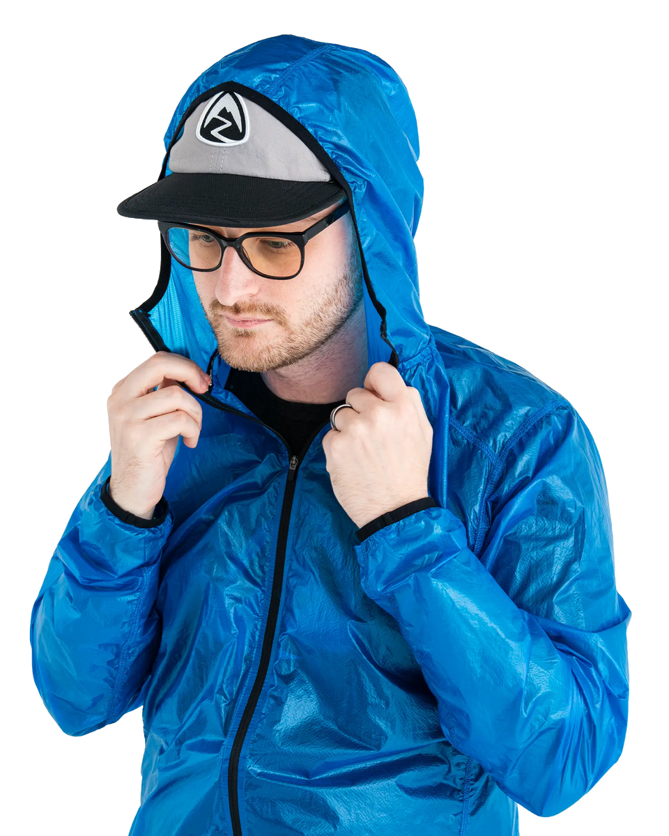 Bargain Men's Ventum Windshell - Azure Blue - Medium โ Zpacks