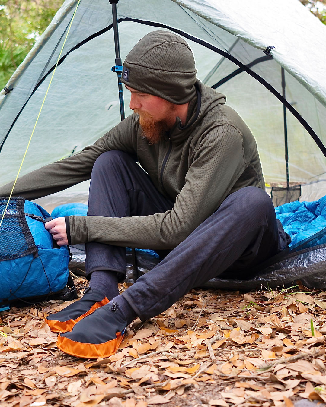 tent in pants Ultralight Octa Fleece Camp Pants