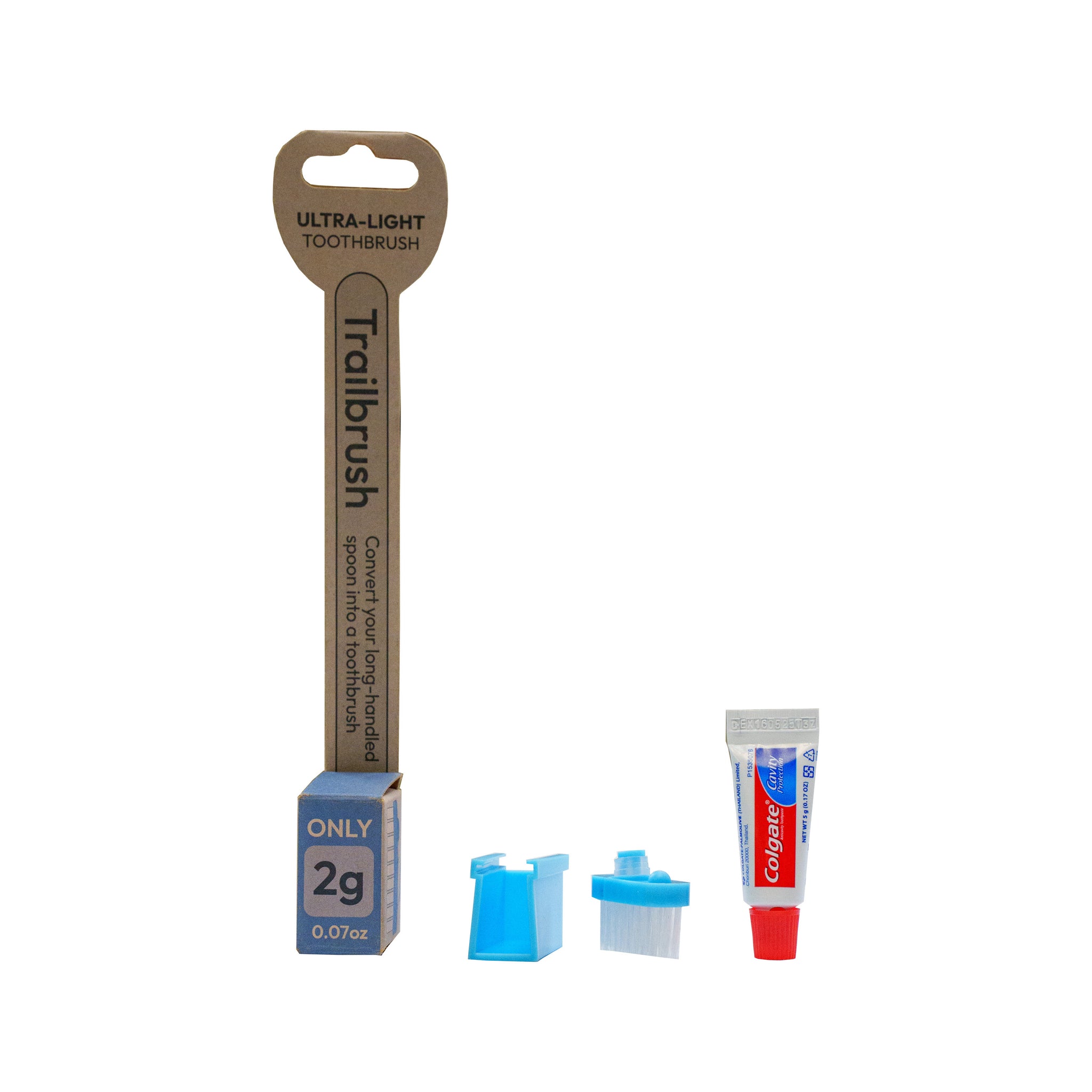 Colgate 5g Trailbrush w/ 5g Colgate Toothpaste – Zpacks