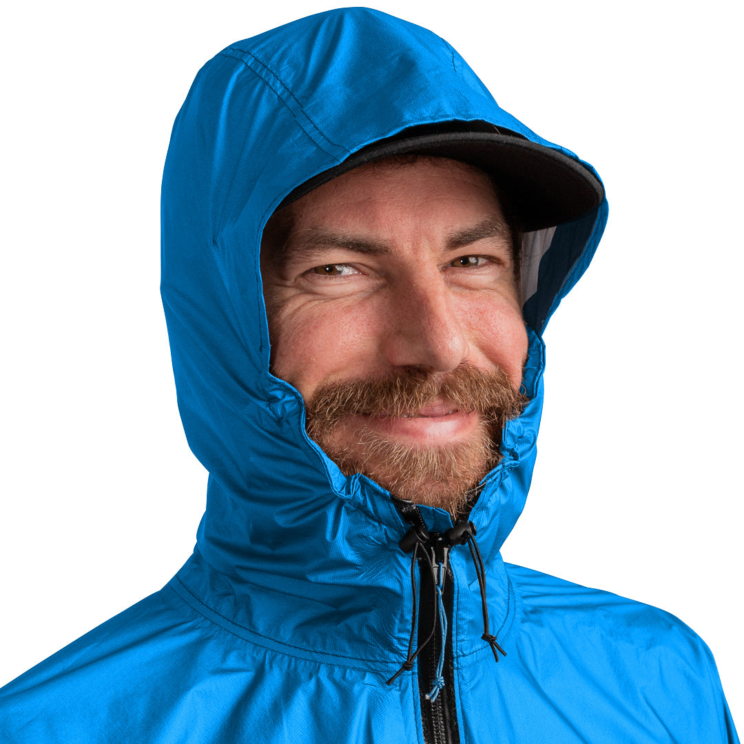 Rain Suits for Women Waterproof Reflective Work Rain Jacket Pants  Breathable Rain Coats Rain Gear for Fishing (Color : XXL, Size : Blue)