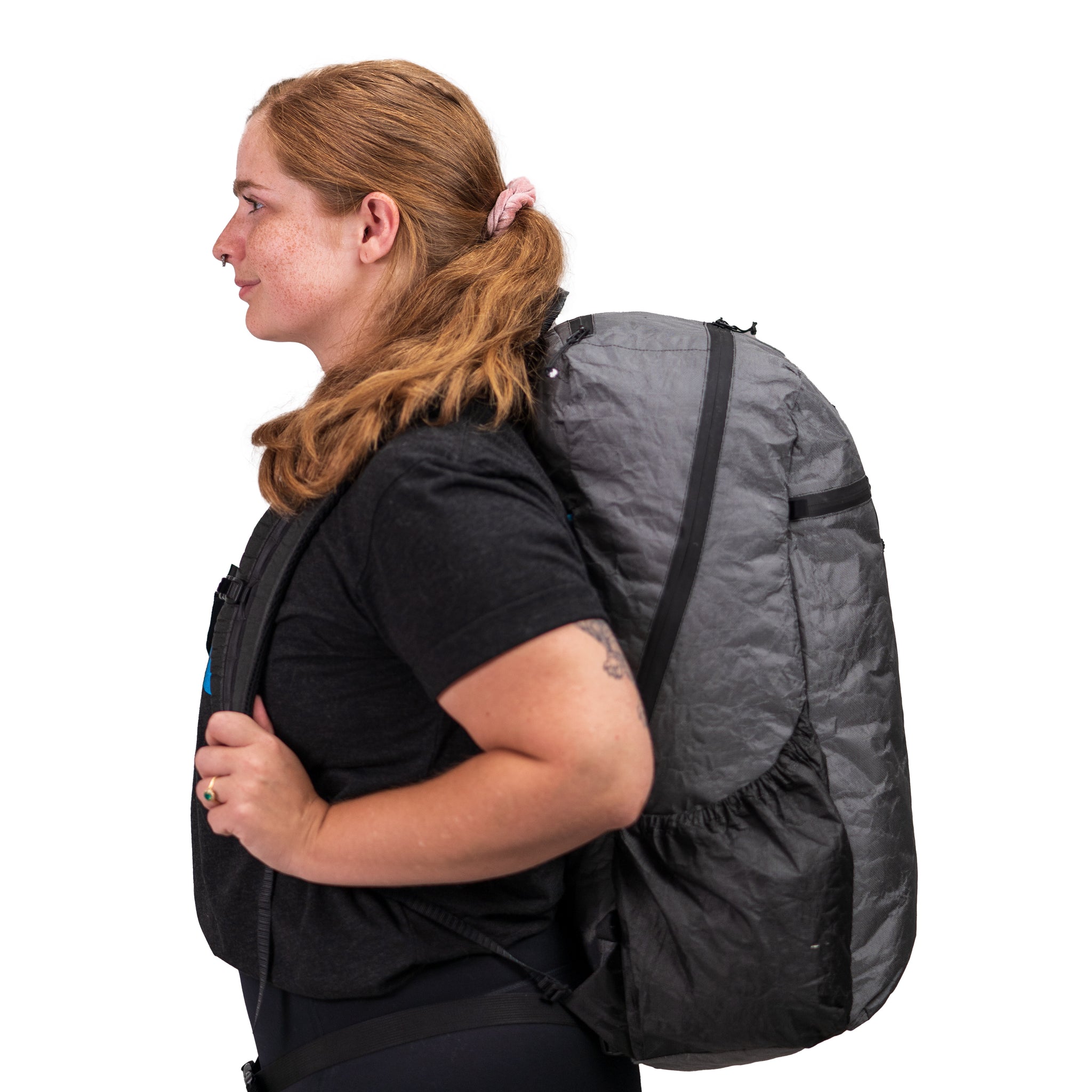 bagger travel backpack Bagger Ultra 40L Backpack - UL Frameless Backpack