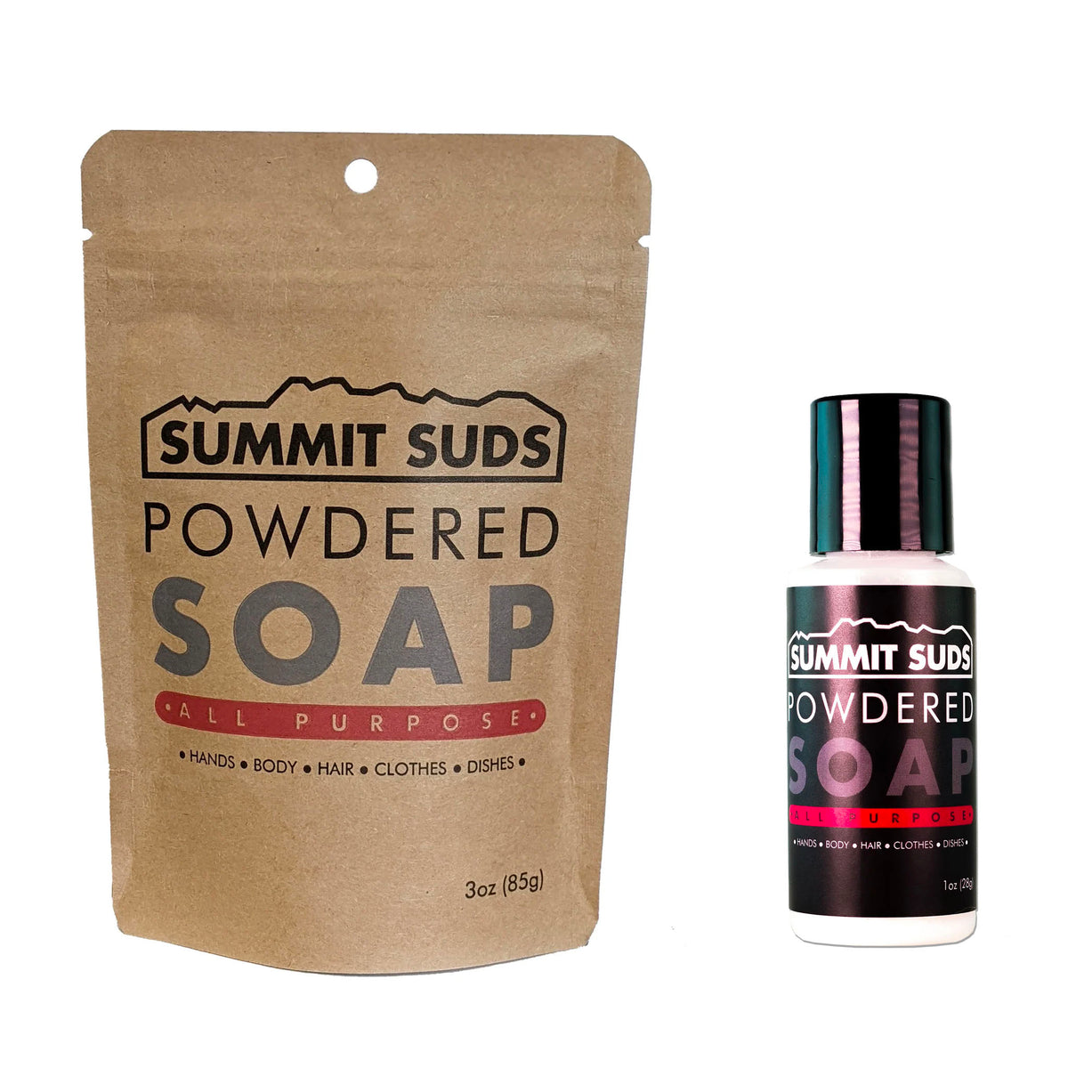 Summit Suds Powdered Soap Zpacks